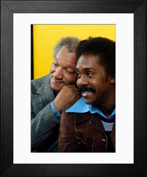 Framed Print : SANFORD AND SON, from left: Redd Foxx, Demond Wilson, (March 17, 1973), 1972-77