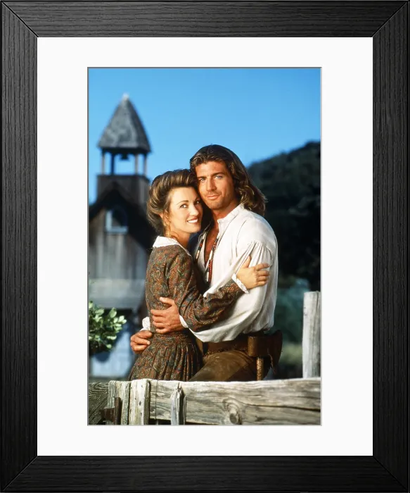 Framed Print : DR. QUINN, MEDICINE WOMAN, from left: Jane Seymour, Joe Lando, 1995, 1993-1998