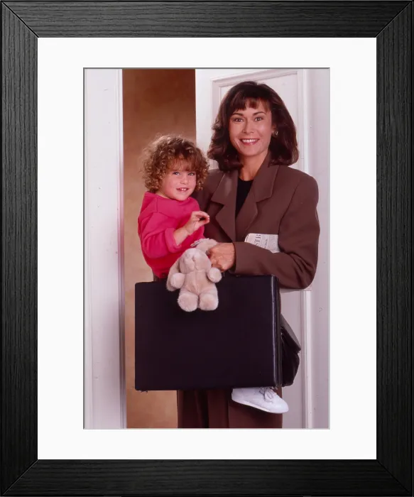 Framed Print : BABY BOOM, Kate Jackson, Kristina Kennedy, 1988-1989 Framed Print : BABY BOOM, Kate Jackson, Kristina Kennedy, 1988-1989