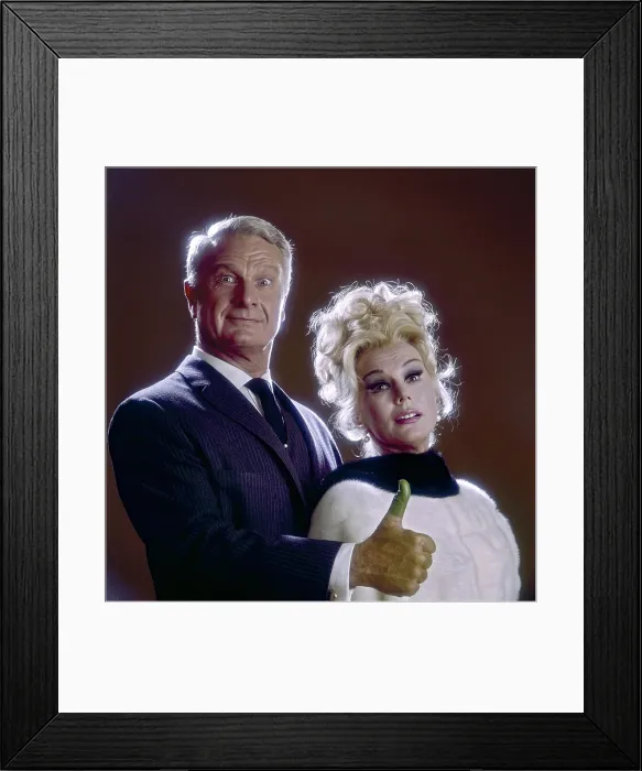 Framed Print : GREEN ACRES, Eddie Albert, Eva Gabor, 1965-1971