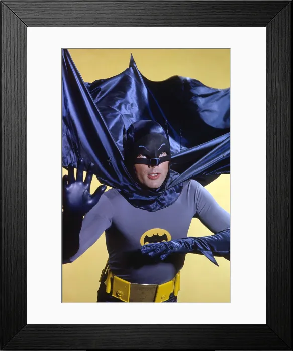 Framed Print : BATMAN, Adam West, 1966-68 (1966 photo) Framed Print : BATMAN, Adam West, 1966-68 (1966 photo)