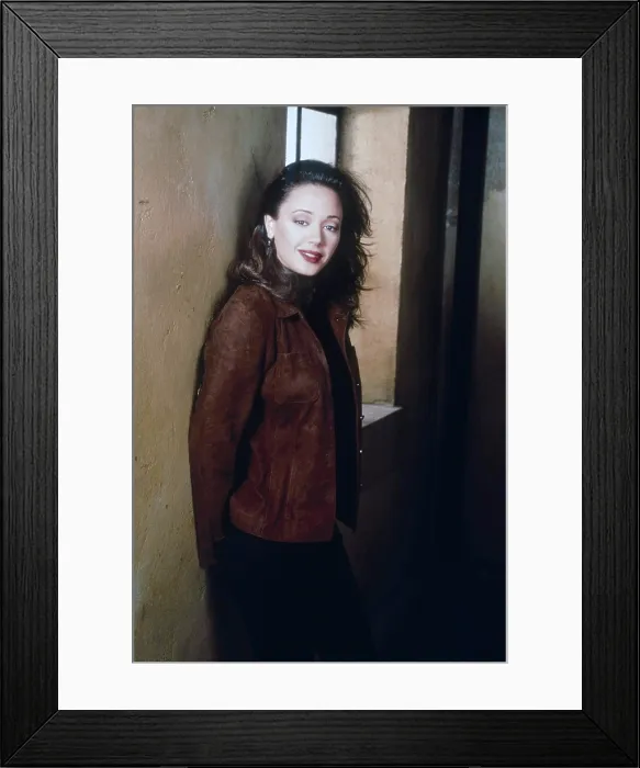 Framed Print : FIRED UP, Leah Remini, 1997-98