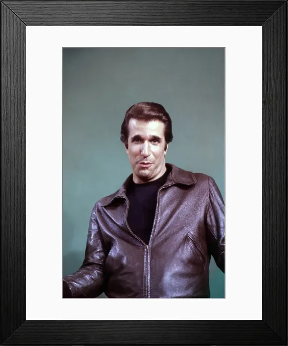 Framed Print : HAPPY DAYS, Henry Winkler, 1974-84