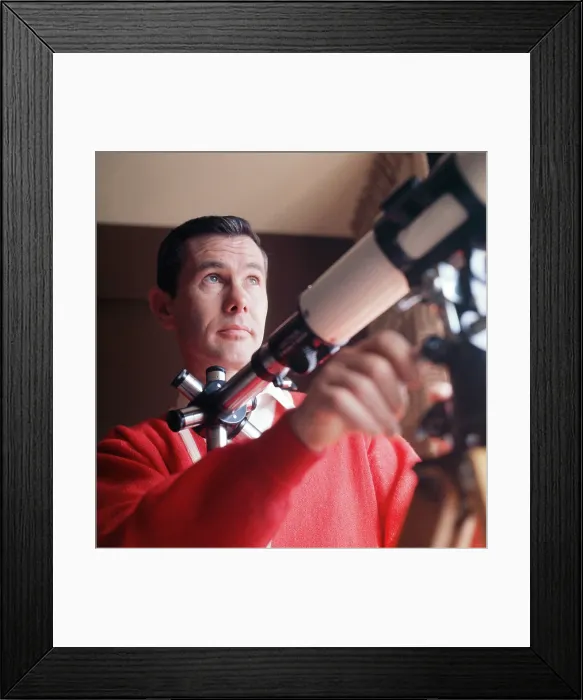 Framed Print : Johnny Carson, 1963