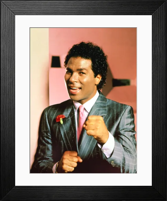 Framed Print : MIAMI VICE, Philip Michael Thomas, television, 1984-1989.' Framed Print : MIAMI VICE, Philip Michael Thomas, television, 1984-1989.'