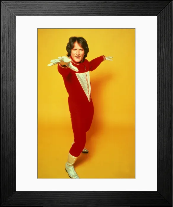 Framed Print : MORK & MINDY, Robin Williams, 1978-1982 Framed Print : MORK & MINDY, Robin Williams, 1978-1982