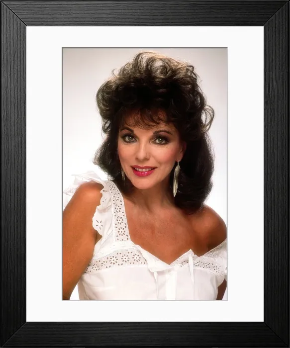 Framed Print : DYNASTY, Joan Collins (1984), 1981-89