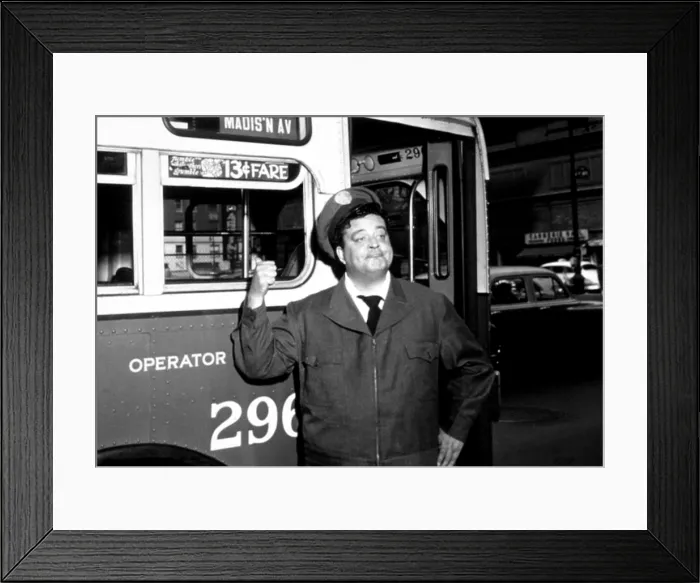 Framed Print : THE HONEYMOONERS, Jackie Gleason, 1955-56 Framed Print : THE HONEYMOONERS, Jackie Gleason, 1955-56