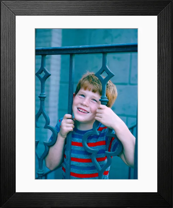 Framed Print : THE ANDY GRIFFITH SHOW, Ron Howard, on set, (September 1962), 1960-68