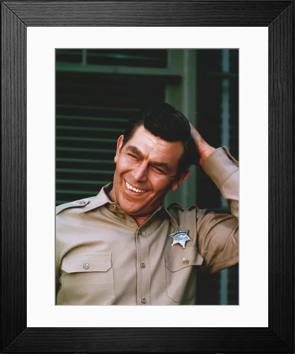 Framed Print : THE ANDY GRIFFITH SHOW, Andy Griffith, (1965), on set, 1960-68 Framed Print : THE ANDY GRIFFITH SHOW, Andy Griffith, (1965), on set, 1960-68
