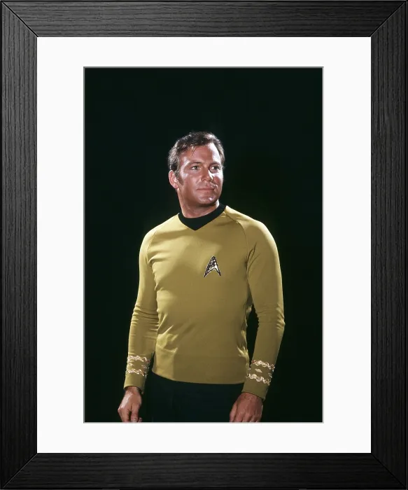 Framed Print : STAR TREK, William Shatner Framed Print : STAR TREK, William Shatner