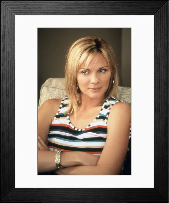 Framed Print : SEX AND THE CITY, Kim Cattrall, 1998-2004