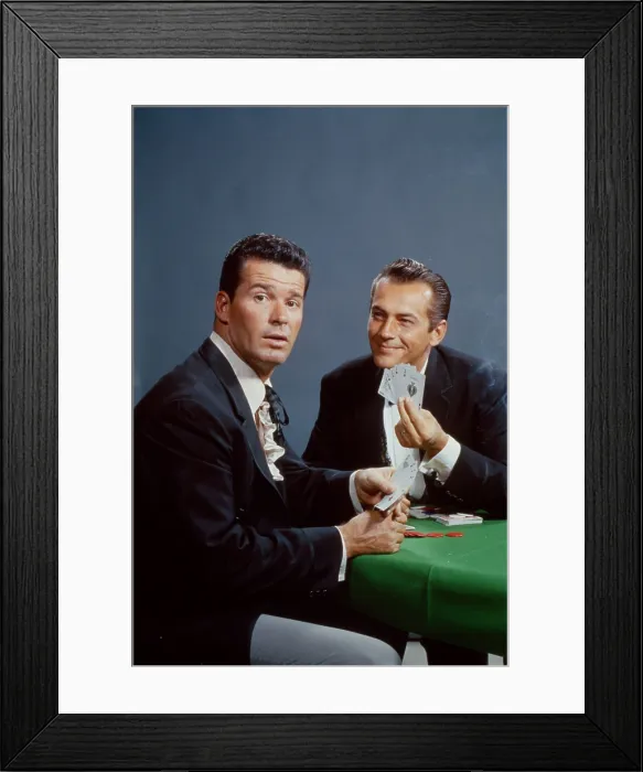 Framed Print : MAVERICK, James Garner, Jack Kelly, 1957-62 Framed Print : MAVERICK, James Garner, Jack Kelly, 1957-62