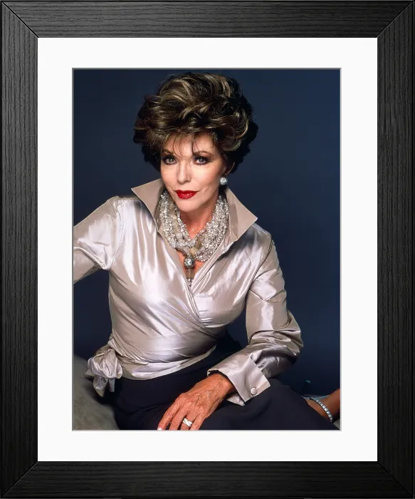 Framed Print : Joan Collins, 2000