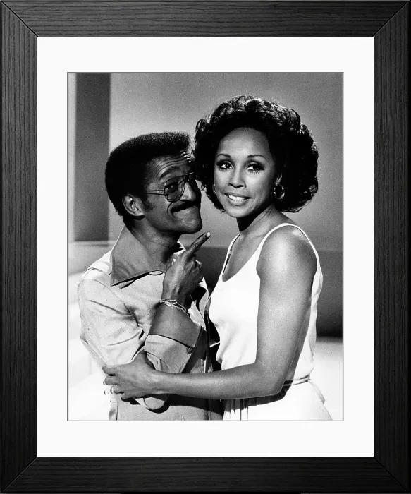 Framed Print : THE DIAHANN CARROLL SHOW, from left: Sammy Davis, Jr. Diahann Carroll, 1976 Framed Print : THE DIAHANN CARROLL SHOW, from left: Sammy Davis, Jr. Diahann Carroll, 1976