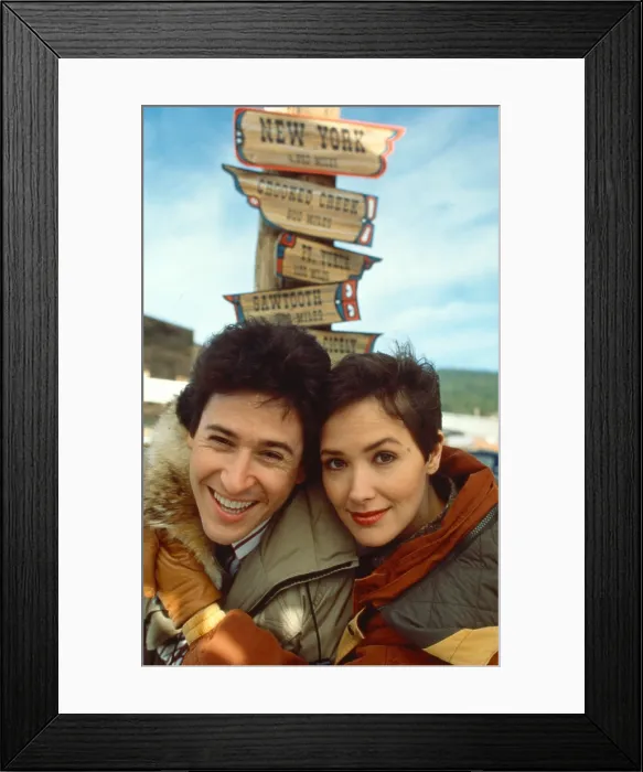 Framed Print : NORTHERN EXPOSURE, Rob Morrow, Janine Turner, 1990-1995 Framed Print : NORTHERN EXPOSURE, Rob Morrow, Janine Turner, 1990-1995