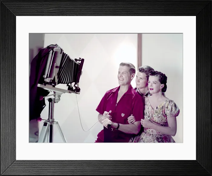 Framed Print : THE BOB CUMMINGS SHOW, (aka LOVE THAT BOB), from left: Robert Cummings, Dwayne Hickman, Rosemary DeCamp, (ca. 1956), 1955-1959 Framed Print : THE BOB CUMMINGS SHOW, (aka LOVE THAT BOB), from left: Robert Cummings, Dwayne Hickman, Rosemary DeCamp, (ca. 1956), 1955-1959