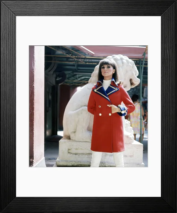 Framed Print : THAT GIRL, Marlo Thomas, 1966-71 (ca. 1966 photo)