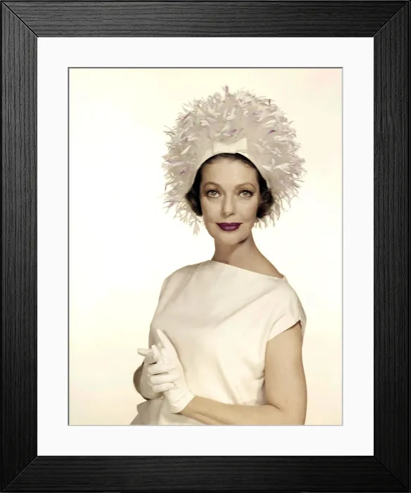 Framed Print : Loretta Young, 1961