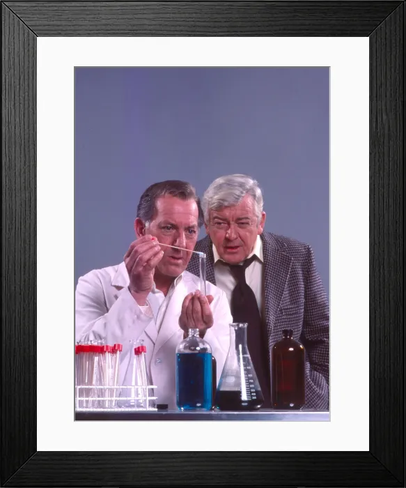 Framed Print : QUINCY, M.E. Jack Klugman, Garry Walberg, 1976-83