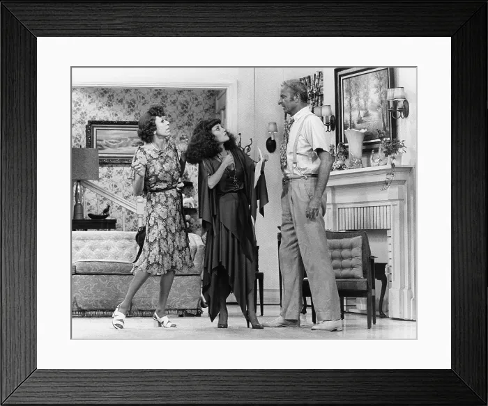 Framed Print : THE CAROL BURNETT SHOW, from left: Carol Burnett, Madeline Kahn, Harvey Korman, (1976), 1967-1979