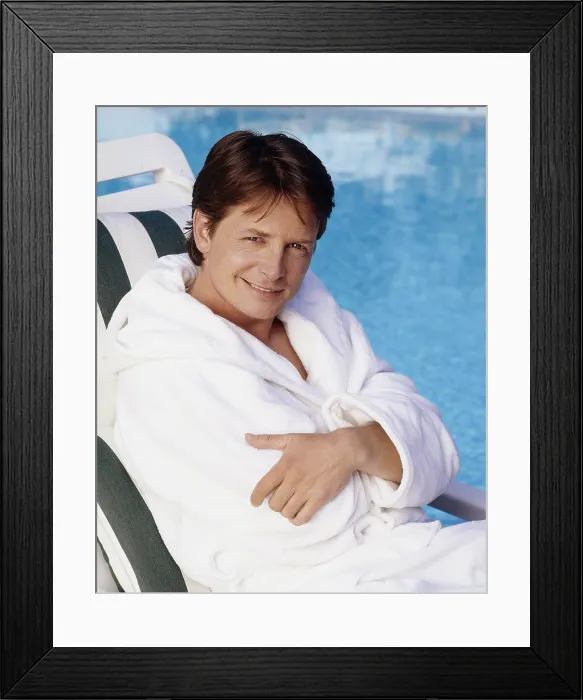 Framed Print : SPIN CITY, Michael J. Fox, 1997, 1996-2002