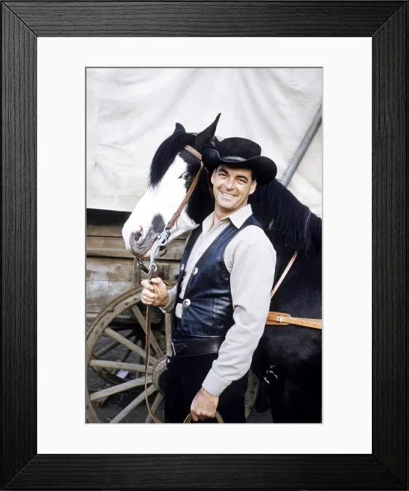 Framed Print : THE TEXAN, Rory Calhoun, 1958-60 Framed Print : THE TEXAN, Rory Calhoun, 1958-60