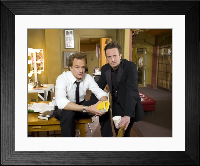 Framed Print : STUDIO 60 ON SUNSET STRIP, Bradley Whitford, Matthew Perry, (Season 1), 2006-07 Framed Print : STUDIO 60 ON SUNSET STRIP, Bradley Whitford, Matthew Perry, (Season 1), 2006-07
