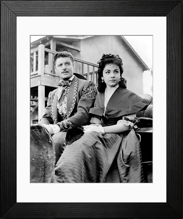 Framed Print : ZORRO, from left: Guy Williams, Annette Funicello, The Missing Father, (Season 2, ep. 221, aired February 26, 1959), 1957-1959 Framed Print : ZORRO, from left: Guy Williams, Annette Funicello, The Missing Father, (Season 2, ep. 221, aired February 26, 1959), 1957-1959