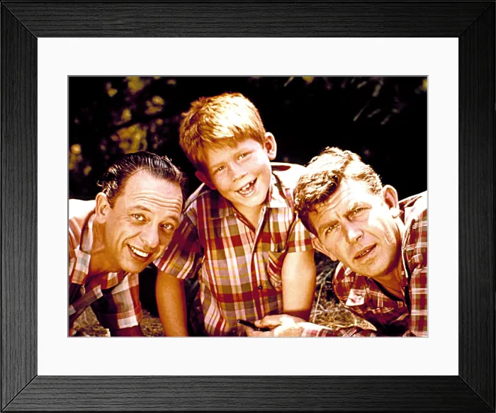 Framed Print : ANDY GRIFFITH SHOW, Don Knotts, Ron Howard, Andy Griffith, 1960-68 Framed Print : ANDY GRIFFITH SHOW, Don Knotts, Ron Howard, Andy Griffith, 1960-68