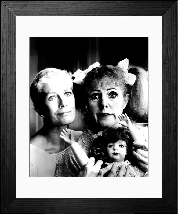 Framed Print : WHATEVER HAPPENED TO BABY JANE?, from left, Vanessa Redgrave, Lynn Redgrave, aired February 17, 1991