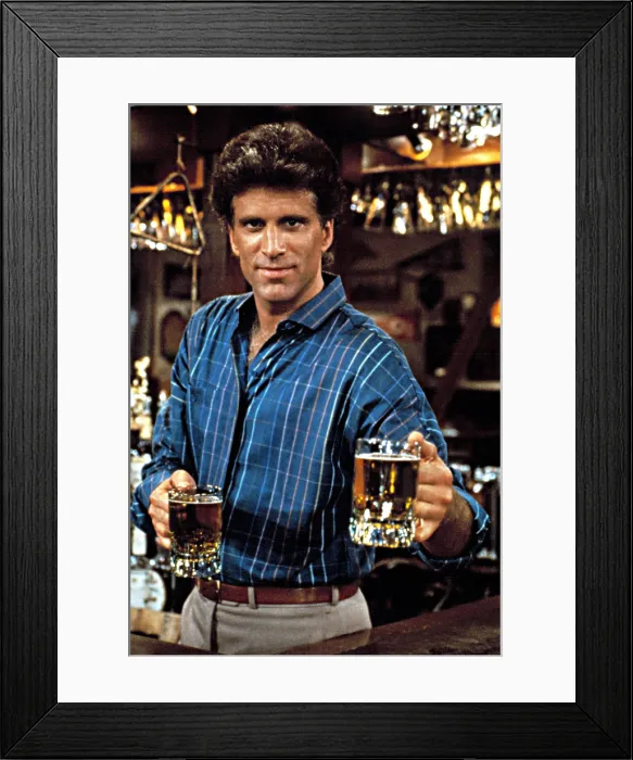 Framed Print : CHEERS, Ted Danson, 1982-1993