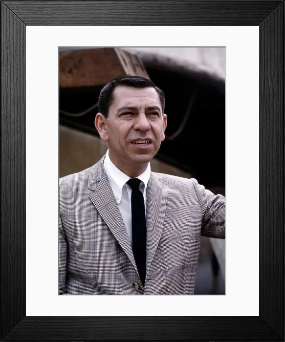 Framed Print : Jack Webb, 1962 Framed Print : Jack Webb, 1962