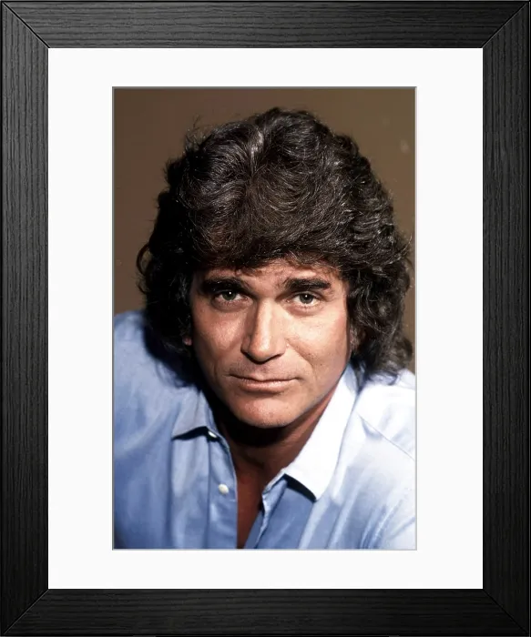 Framed Print : Michael Landon, 1981