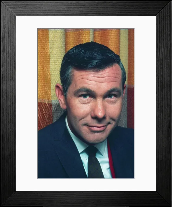 Framed Print : Johnny Carson, ca. 1960s