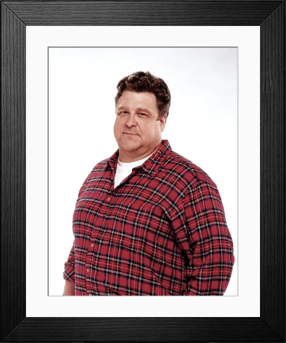 Framed Print : ROSEANNE, John Goodman, 1988-2018 (1993 photo) Framed Print : ROSEANNE, John Goodman, 1988-2018 (1993 photo)