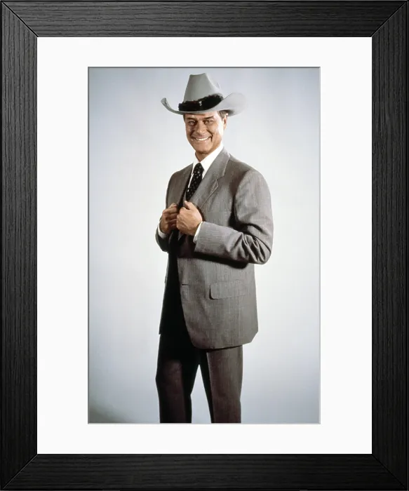 Framed Print : DALLAS, Larry Hagman, 1978-91 Framed Print : DALLAS, Larry Hagman, 1978-91