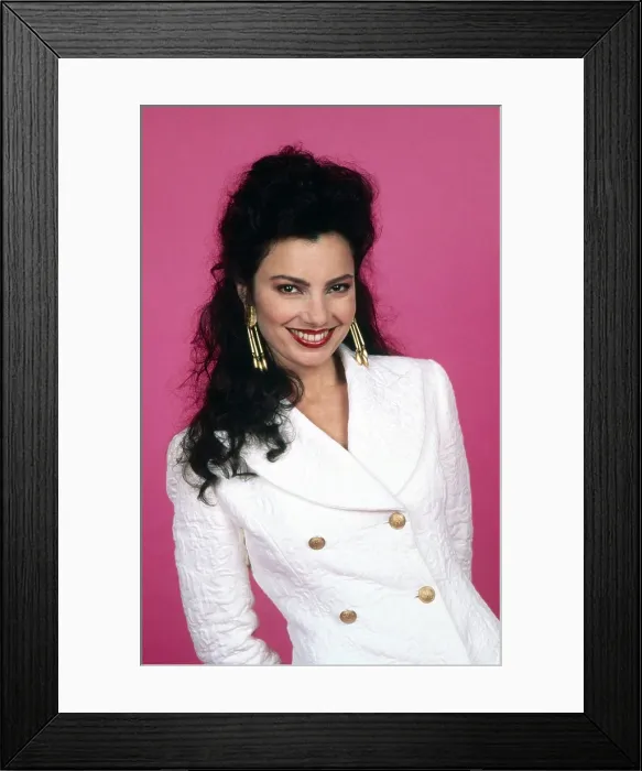 Framed Print : THE NANNY, Fran Drescher, 1993-99