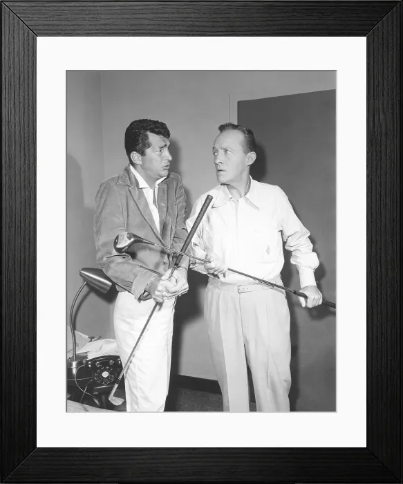 Framed Print : THE DEAN MARTIN SHOW, from left: Dean Martin, Bing Crosby, 1965-1974 Framed Print : THE DEAN MARTIN SHOW, from left: Dean Martin, Bing Crosby, 1965-1974