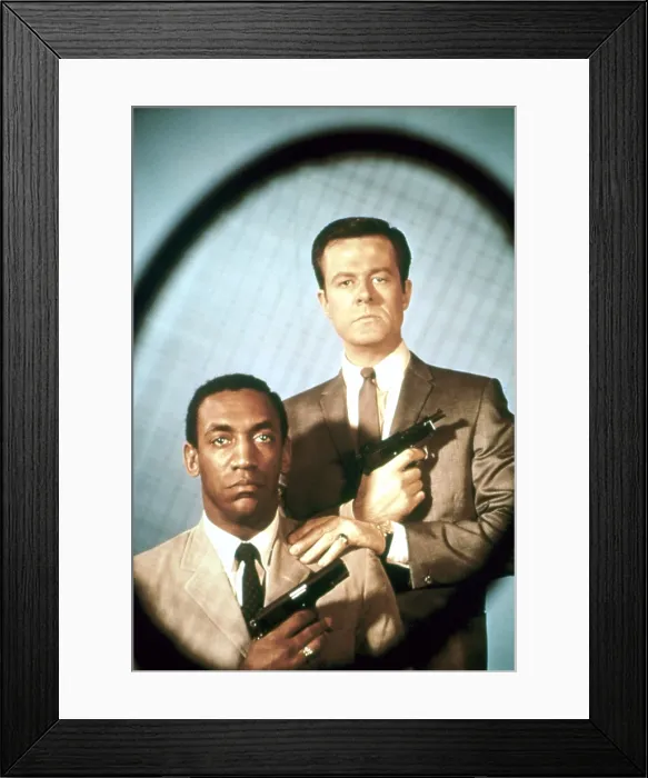 Framed Print : I SPY, Bill Cosby, Robert Culp, 1965-68