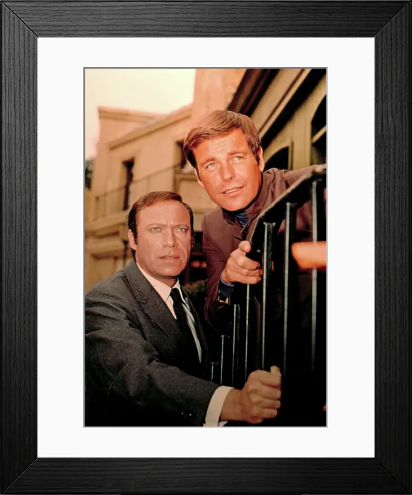 Framed Print : IT TAKES A THIEF, Malachi Throne, Robert Wagner, 1968-70