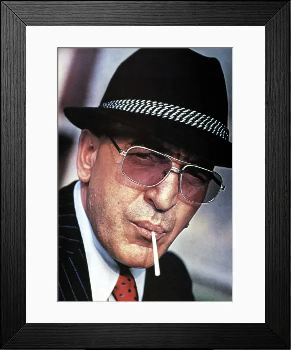 Framed Print : KOJAK, Telly Savalas, 1973-78