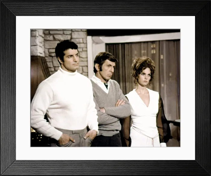Framed Print : MISSION: IMPOSSIBLE, Peter Lupus, Leonard Nimoy, Lesley Ann Warren, 1966-1973 Framed Print : MISSION: IMPOSSIBLE, Peter Lupus, Leonard Nimoy, Lesley Ann Warren, 1966-1973