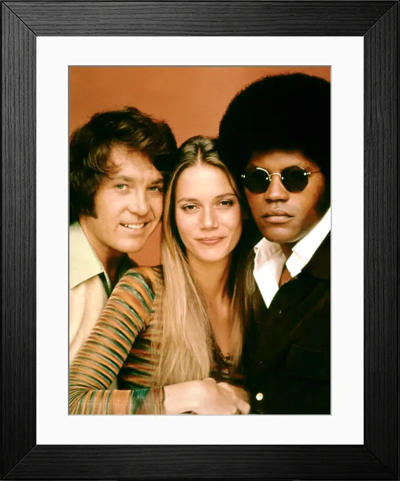 Framed Print : THE MOD SQUAD, Michael Cole, Peggy Lipton, Clarence Williams III, 1968-1973 Framed Print : THE MOD SQUAD, Michael Cole, Peggy Lipton, Clarence Williams III, 1968-1973