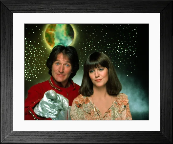 Framed Print : MORK & MINDY, Robin Williams, Pam Dawber, 1978-1982