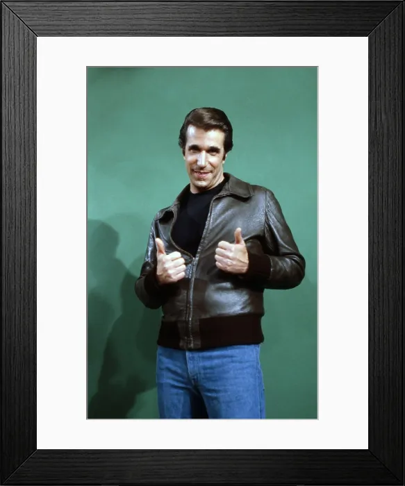 Framed Print : HAPPY DAYS, Henry Winkler, 1974-84