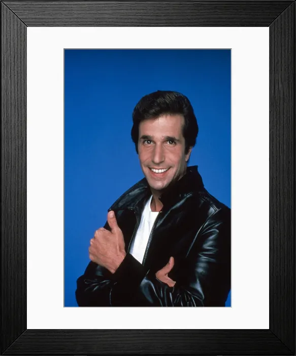 Framed Print : HAPPY DAYS, Henry Winkler, 1974-84