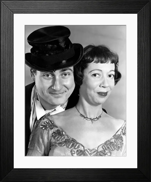 Framed Print : YOUR SHOW OF SHOWS, from left, Sid Caesar, Imogene Coca, 1950-54 (1953 photo) Framed Print : YOUR SHOW OF SHOWS, from left, Sid Caesar, Imogene Coca, 1950-54 (1953 photo)