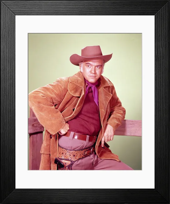Framed Print : BONANZA, Lorne Greene, 1959-1973