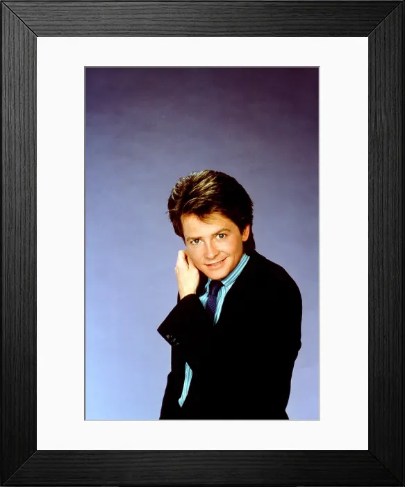 Framed Print : FAMILY TIES, Michael J. Fox, (Season 6), 1982-1989 Framed Print : FAMILY TIES, Michael J. Fox, (Season 6), 1982-1989